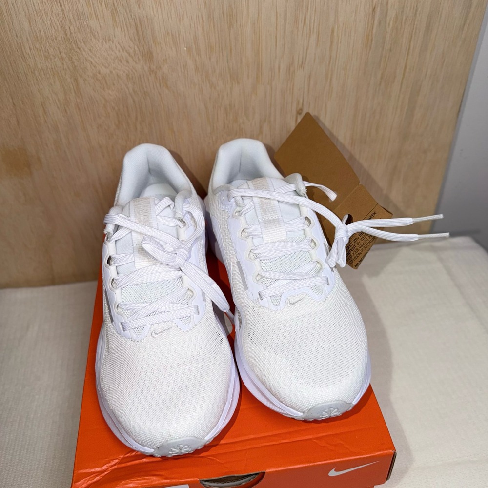Nike Downshifter 13 Womens Running Shoes White Platinum Tint FD6476-101 Size 7